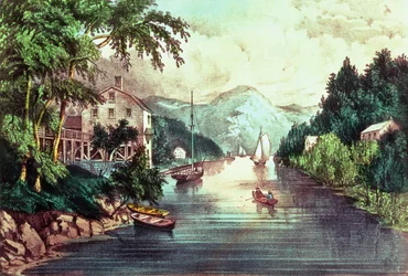 View on Montgomery Creek